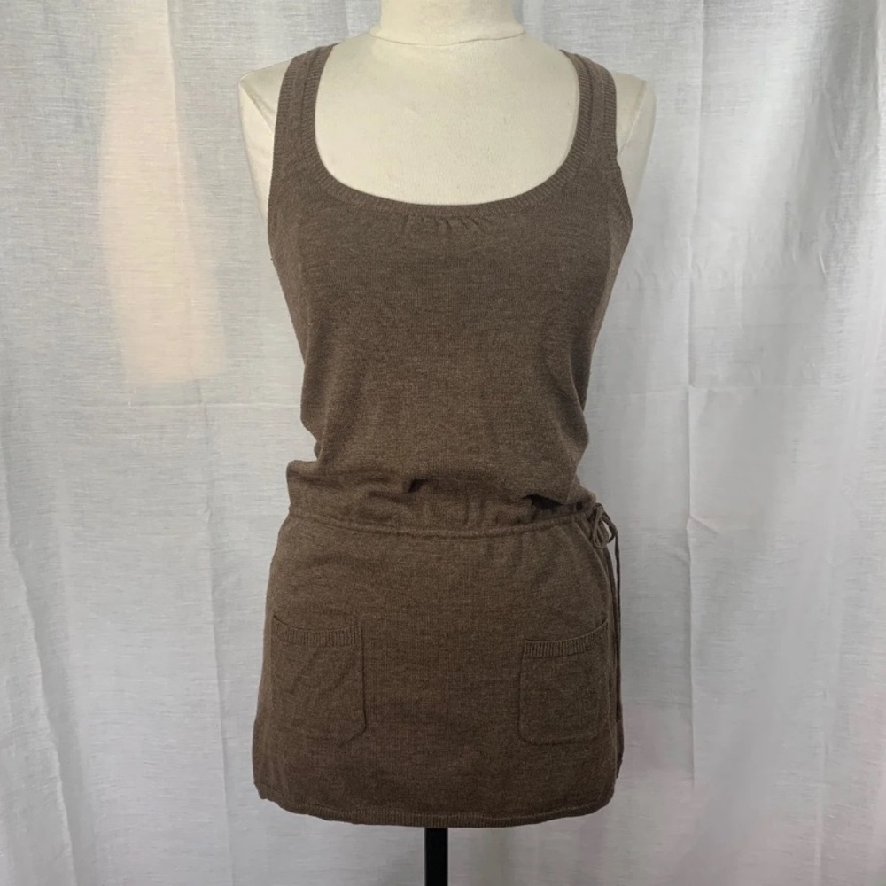 Brown Sweater Dress